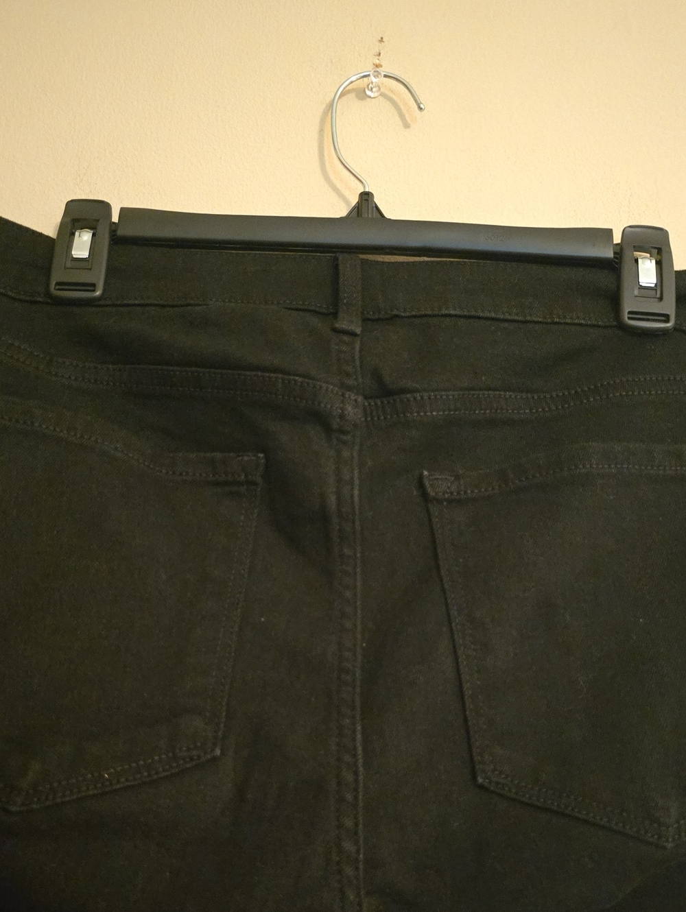 New Old Navy Women's 16 Short Black High-Rise Wow Straight Jeans - Picture 4 of 7